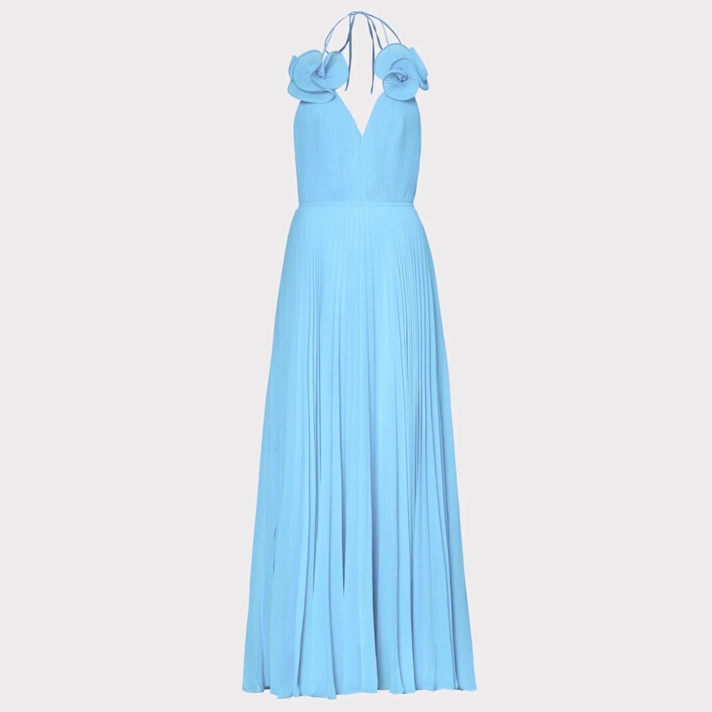 Milly dress. Evie pleated dress. Sky blue. Size 10.